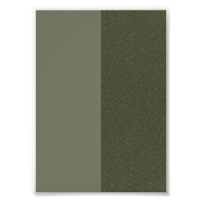 Impressão de Foto em Tom Dividido Musgo Verde – Pe (Frente)