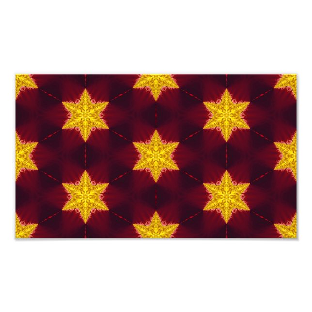Impressão de Foto Estrelas Douradas (Frente)