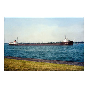 Impressão de Foto Harry Coulby do cargueiro dos La