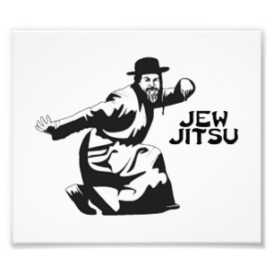 Impressão de Foto Jitsu Judeu Presentes do Bar