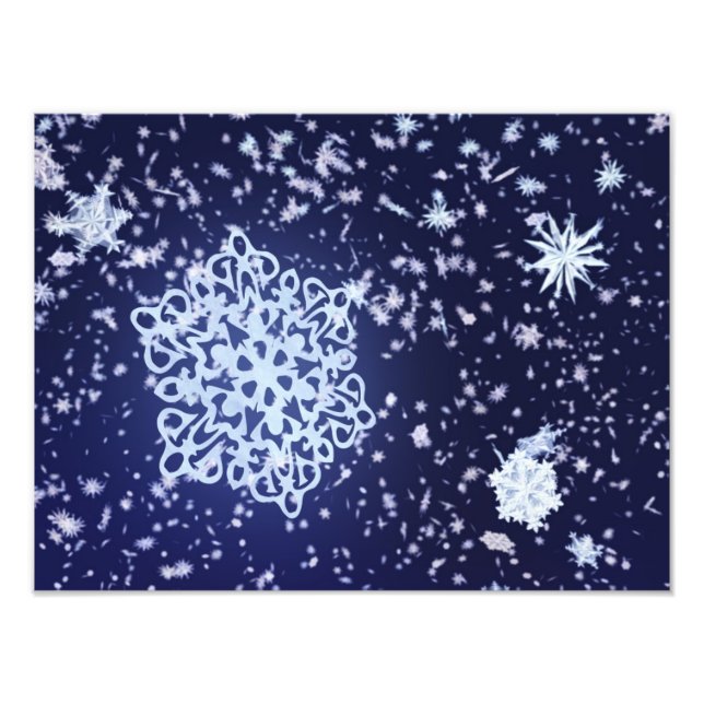 Impressão de Foto Noturna de Long Winter (Frente)