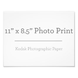 Impressão de Foto Personalizada 11 x 85