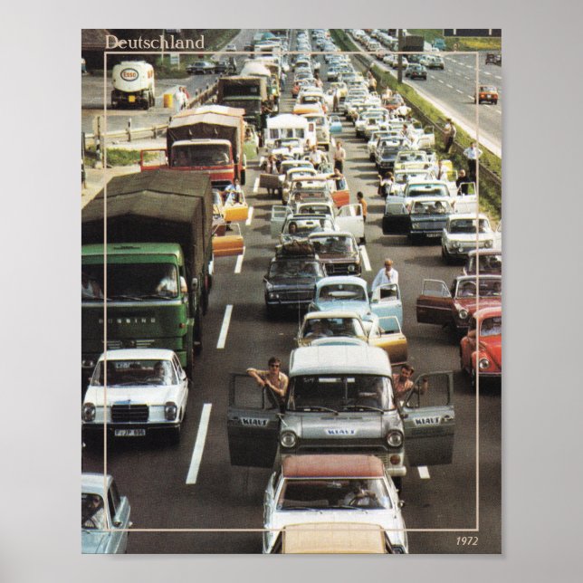 Impressão de Foto Vintage Editável da Alemanha dos (Frente)