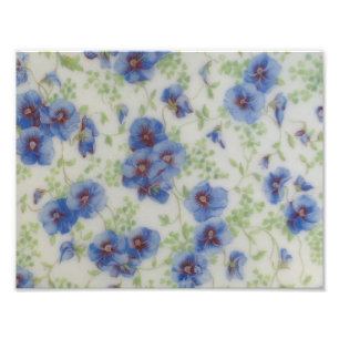 Impressão de Foto Violeta de Wildflower