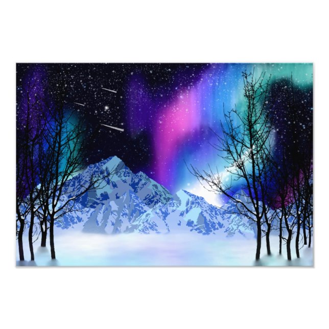 Impressão de Foto Winter Wonderlights (Frente)