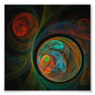 Impressão de Fotografia Abstrato de Renascimento