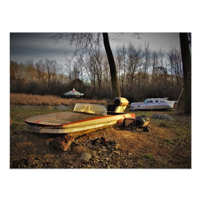 impressão de Fotografia "As Twin Suns Set" (Frente)