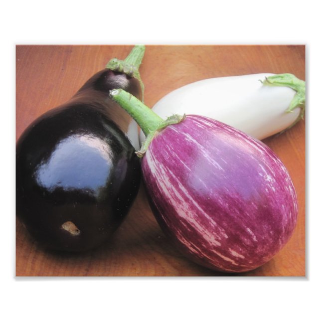 Impressão de Fotografia Colorida EggPlant (Frente)