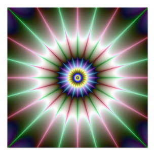 Impressão de Fotografia da Estrela do Relógio