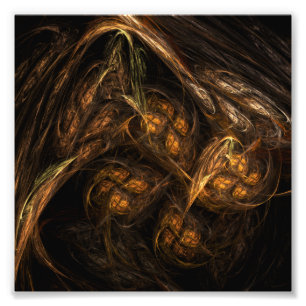 Impressão de Fotografia de Abstrato de Arte Mãe Te