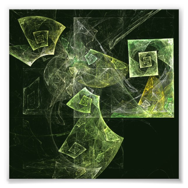 Impressão de Fotografia de Abstrato de Balanceamen (Frente)
