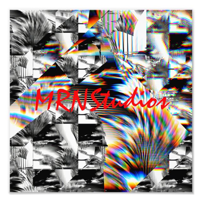 Impressão de Fotografia de Assalto Arco-Íris (Frente)