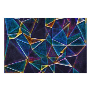 Impressão de Fotografia de Bolhas Quebradas