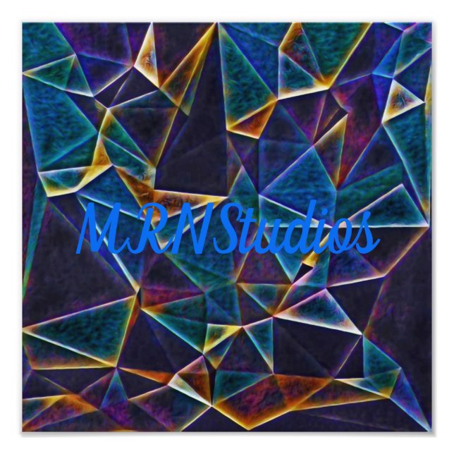 Impressão de Fotografia de Bolhas Quebradas (Frente)