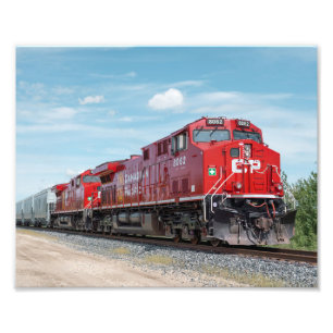 Impressão de Fotografia de Ferrovia Lindo