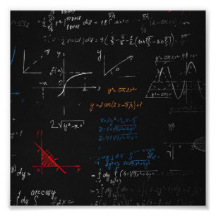Impressão de Fotografia de Matemática