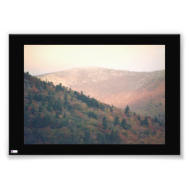 Impressão de Fotografia de Montanha Rosa