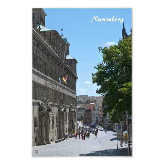 Impressão de Fotografia de Nuremberg (Frente)