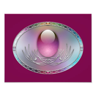 Impressão de Fotografia de Ovos de Páscoa