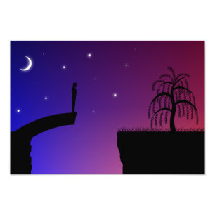 Impressão de Fotografia de Ponte Quebrada