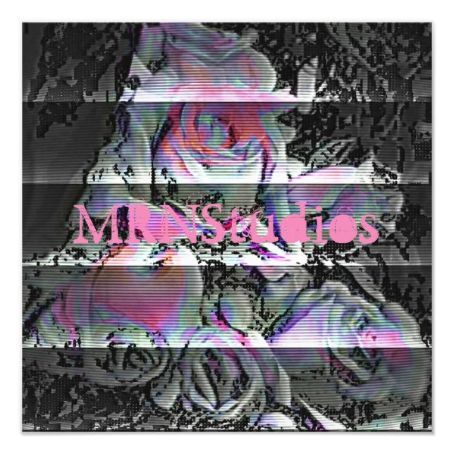 Impressão de Fotografia do Buquê Techno (Frente)