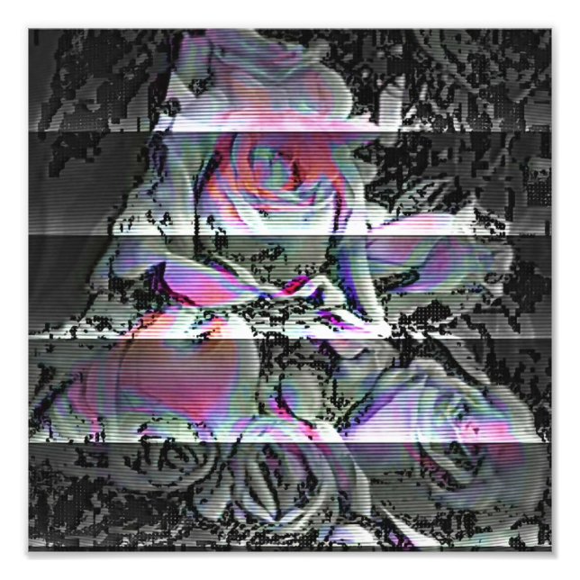 Impressão de Fotografia do Buquê Techno (Frente)