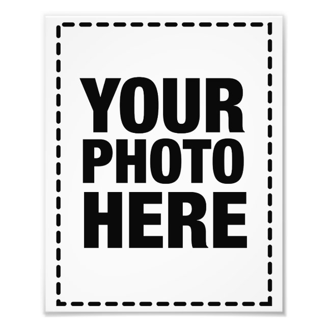 Impressão de fotos - 8x10 (Frente)