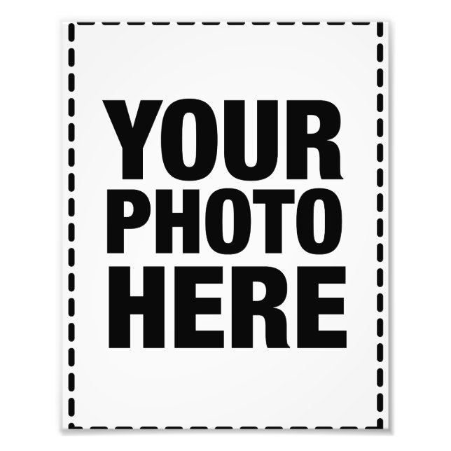 Impressão de fotos - 8x10 (Frente)