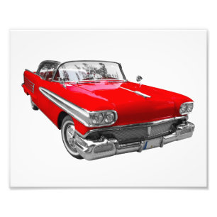 Impressão de Fotos de Carro Clássico