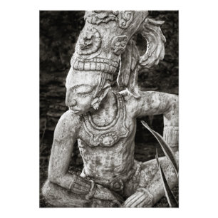 Impressão de Fotos - Figura Maia Antiga - México