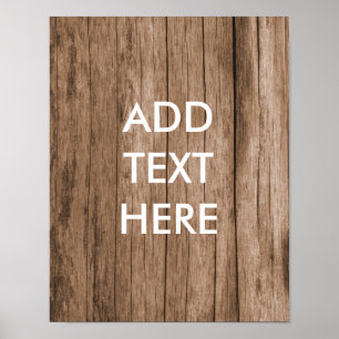 Impressão de Fundo Personalizado para Madeira