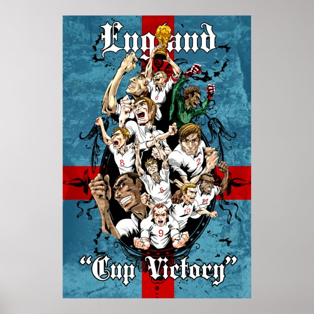 Impressão de Futebol de 2014 na Copa da Inglaterra (Frente)
