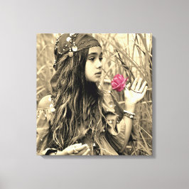 Impressão de Garota Cigana