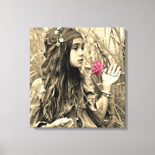 Impressão de Garota Cigana