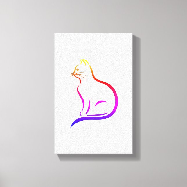 Impressão de gato (Frente)