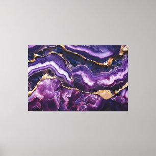 Impressão de Geode em Arte de Muro de Ametist