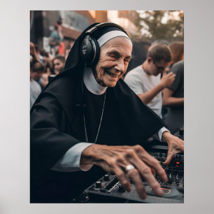 Impressão de Get-Nun DJ, Papel de Poster de Valor 