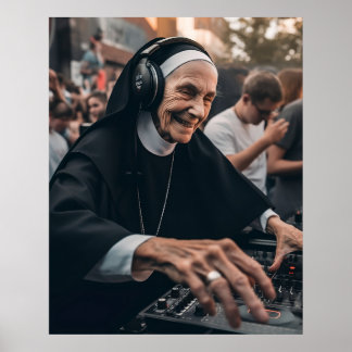 Impressão de Get-Nun DJ, Papel de Poster de Valor