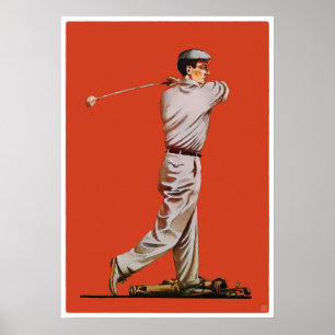 Impressão de Golfe de 1911