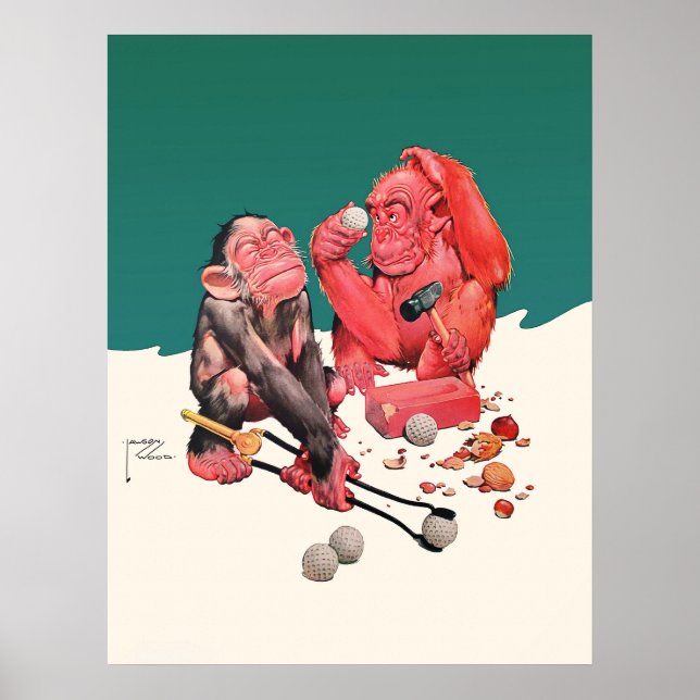 Impressão de Golfe de 1939 (Frente)