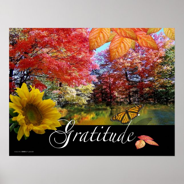 Impressão de Gratidão (Frente)