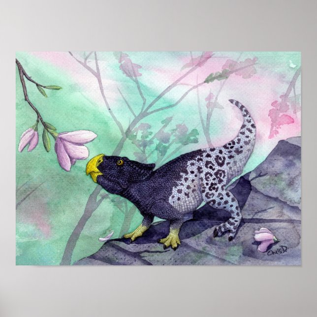 Impressão de Gryphoceratops (Frente)