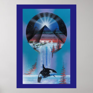 impressão de iluminação