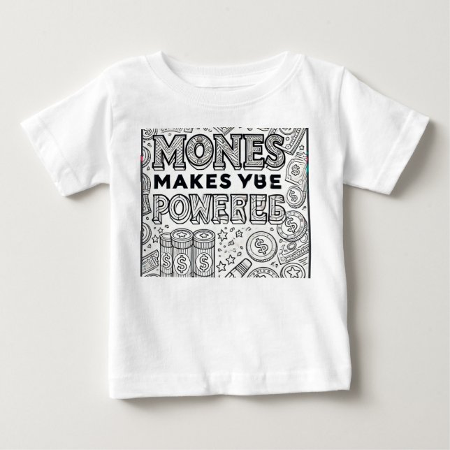 Impressão de imagem de coelho em T-Shirt (Frente)