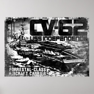 Impressão de Independência da transportadora aérea