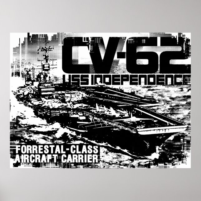 Impressão de Independência da transportadora aérea (Frente)