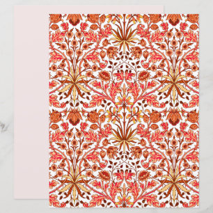 Impressão de Jacinto de William Morris, Laranja e