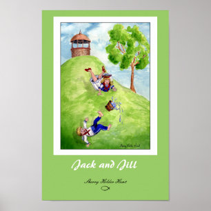 Impressão de Jack e de Jill