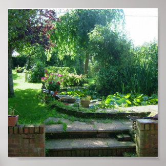 Impressão de Jardim Inglês Verão