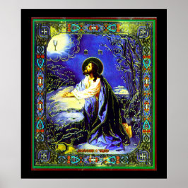 Impressão de Jesus Nouveau russo